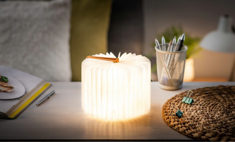 Smart Book Light (Linen Fabric)