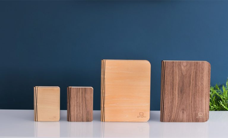 Smart Book Light (Natural Wood)
