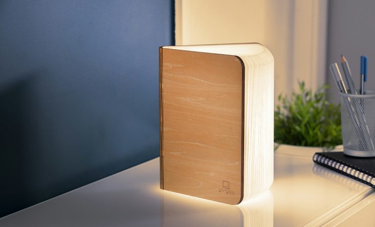 Smart Book Light (Natural Wood)